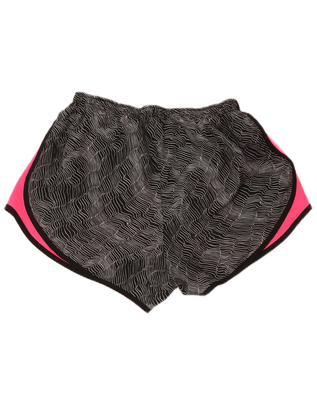 Γυναικείο αθλητικό σορτς NIKE Dri Fit UK 16 μεγάλο μαύρο χρώμα πολυεστέρα