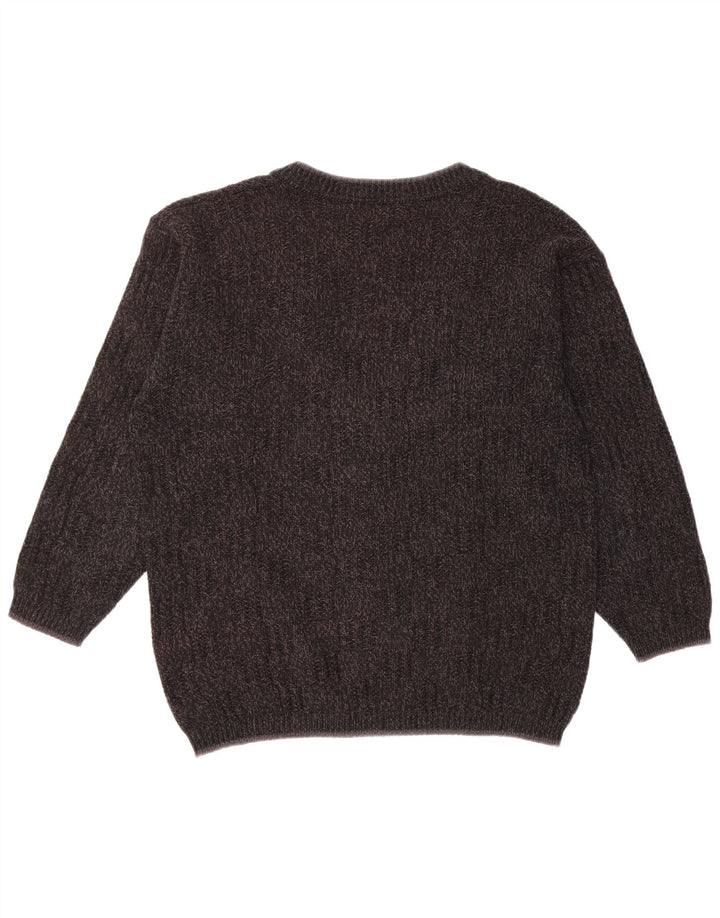 Vintage Ανδρικό Ζακέτα πουλόβερ XL Μαύρο