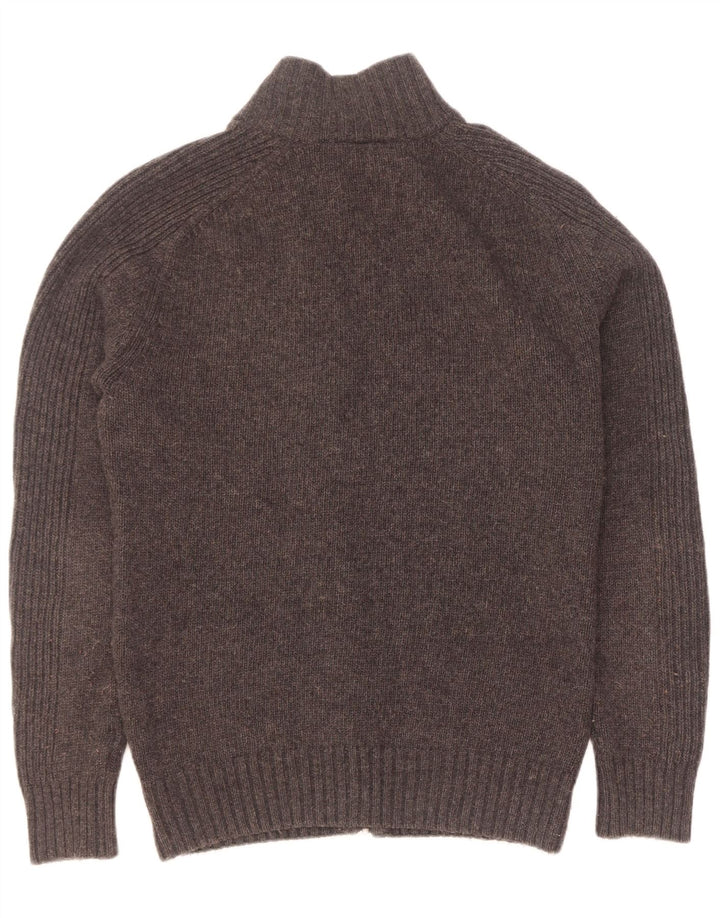 Ανδρικό πουλόβερ Woolrich Graphic Cardigan Μεγάλο Γκρι