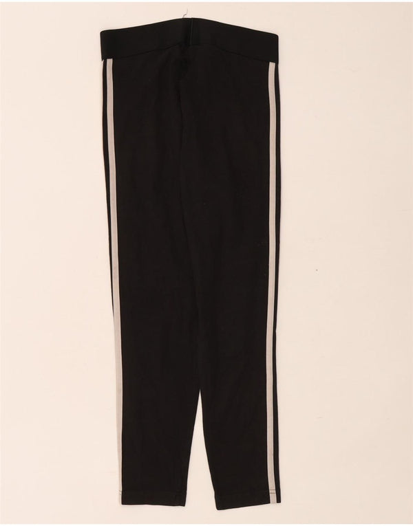 Γυναικείο κολάν Adidas UK 8 Small μαύρο βαμβακερό