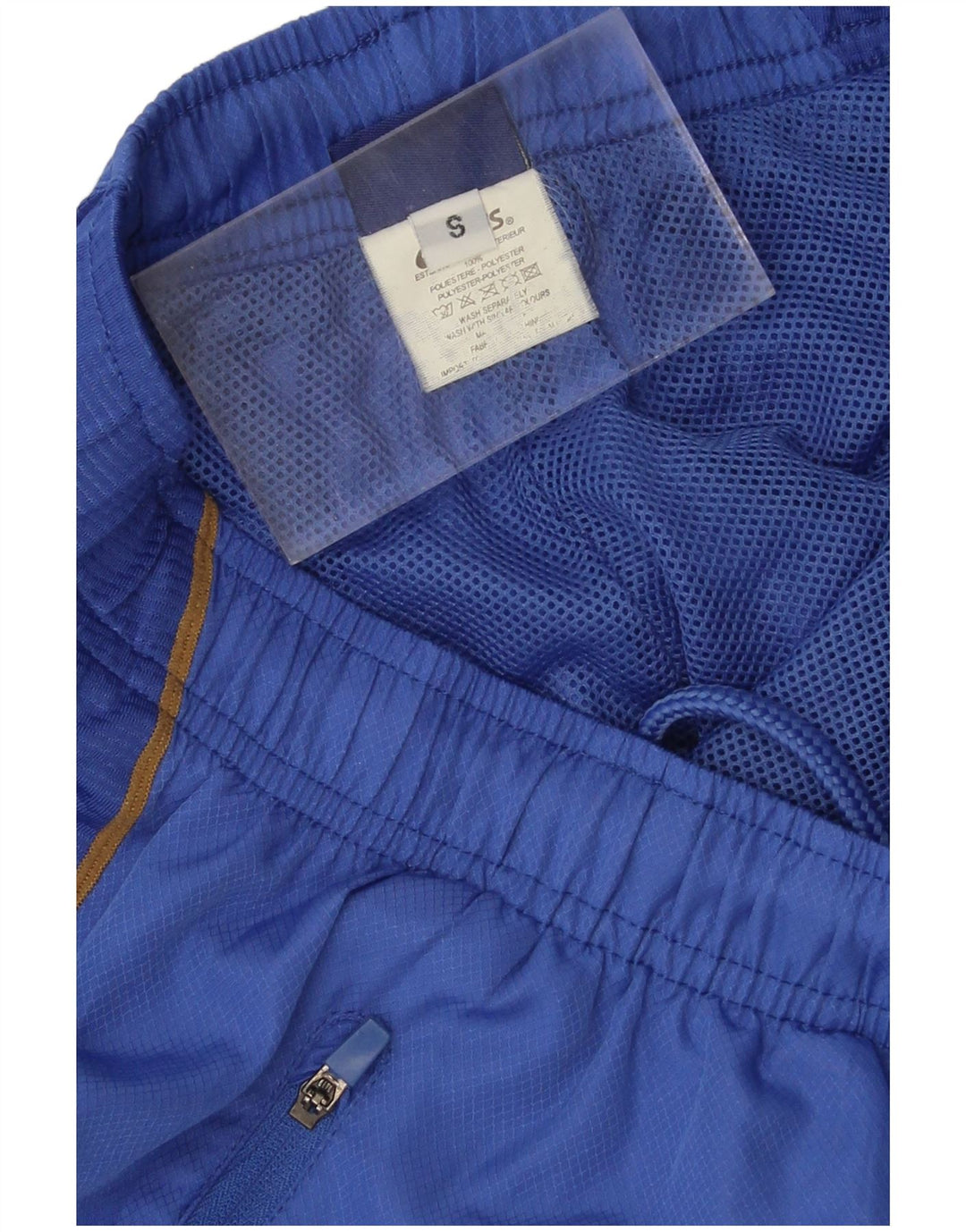 Ανδρική αθλητική φόρμα ASICS Παντελόνι Small Blue Colorblock Polyester