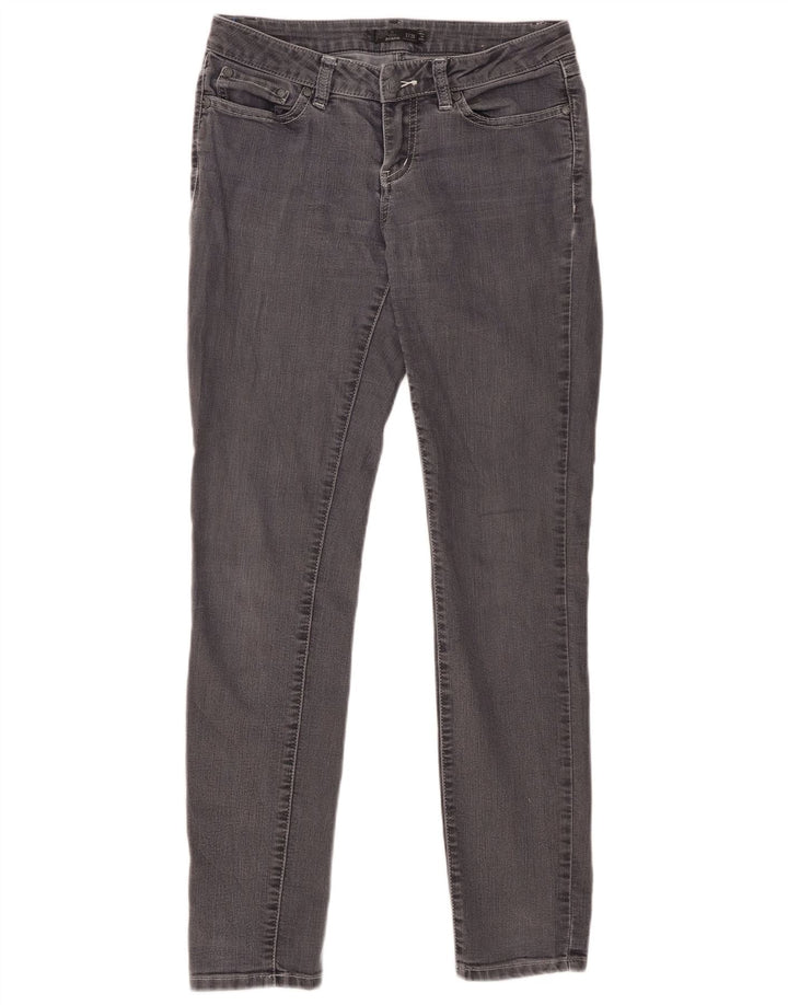 PRANA Γυναικεία ψηλόμεσα στενά τζιν US 2 XS W26 L31 Γκρι βαμβακερό