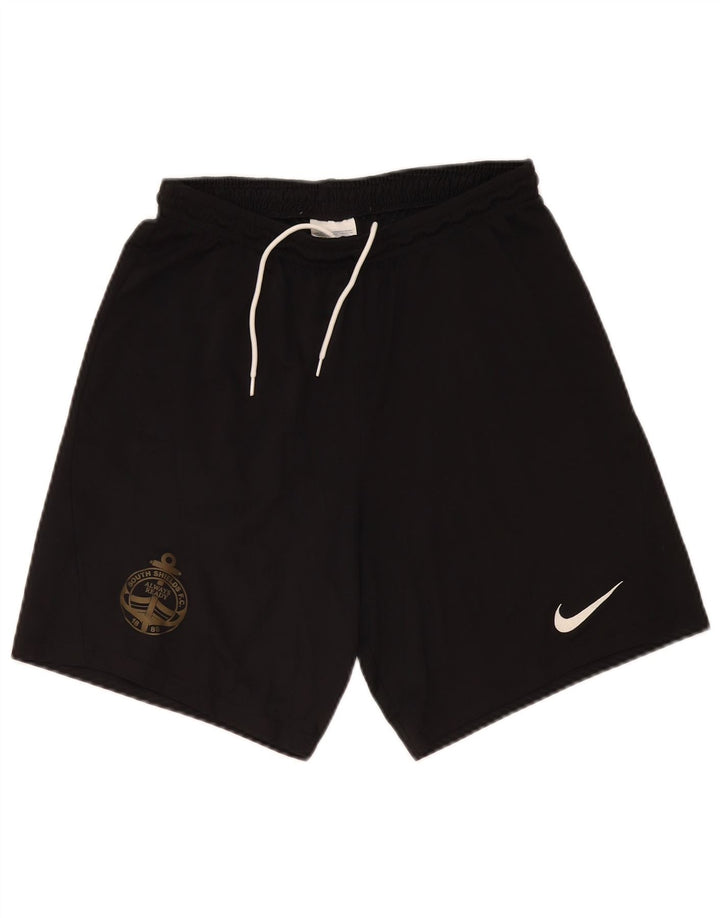 Nike Mens South Shields F.C. Αθλητικό σορτς μεγάλο μαύρο πολυεστέρα