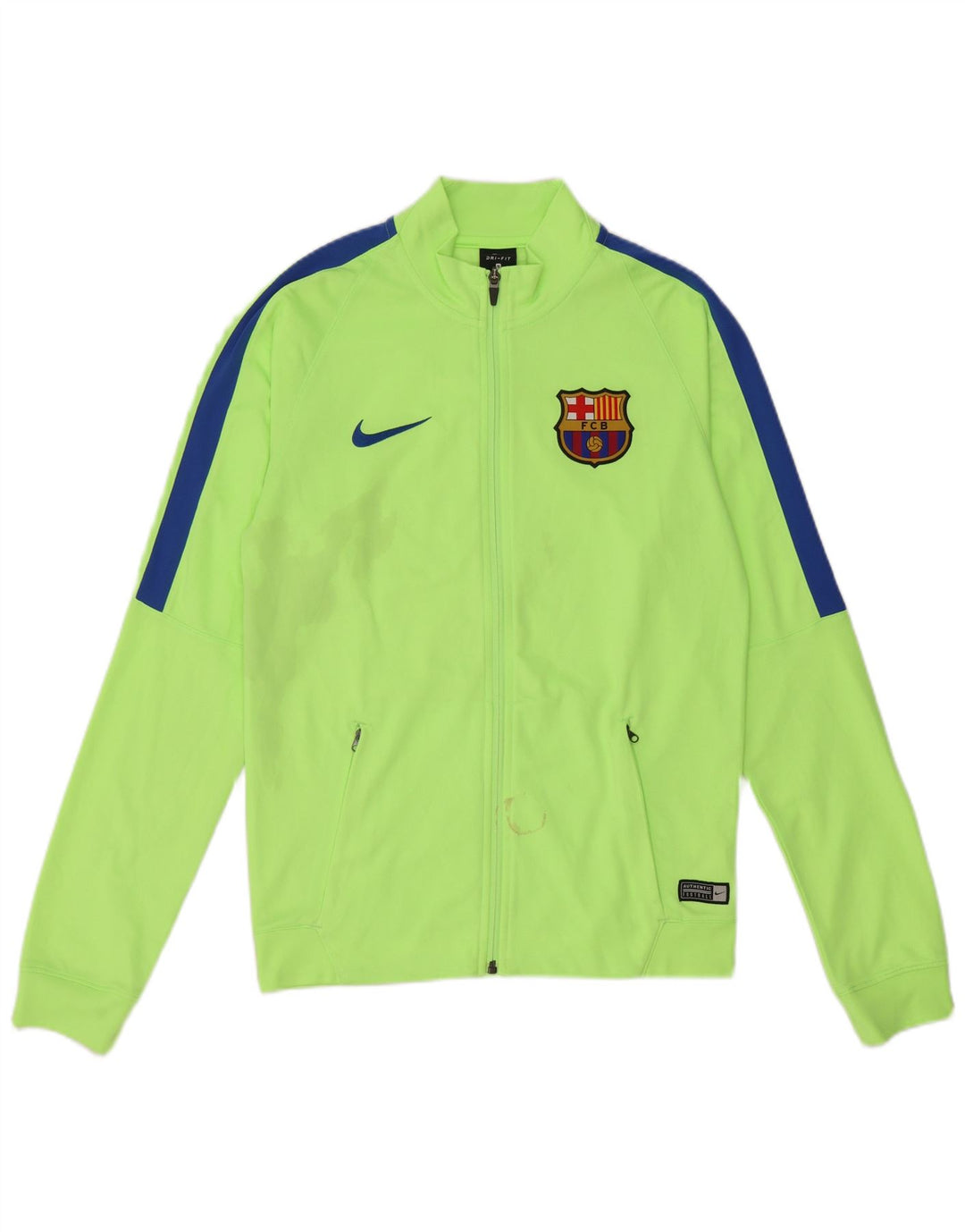 Ανδρική φόρμα Nike FCB Μπουφάν Nike Small Green Colourblock Polyester