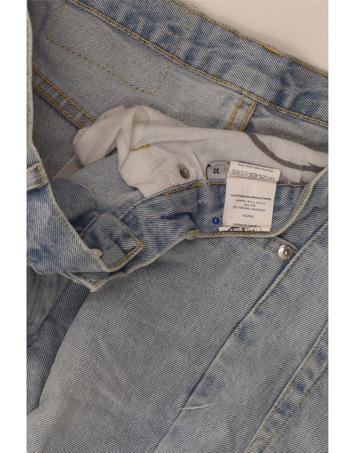 CHEAP MONDAY Ανδρικό τζιν σορτς W32 μεσαίο μπλε βαμβακερό