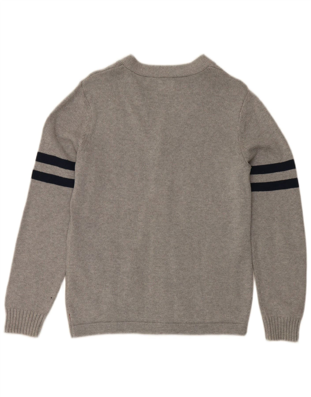 Ανδρικό πουλόβερ Levi's Cardigan Μικρό γκρι βαμβακερό ριγέ