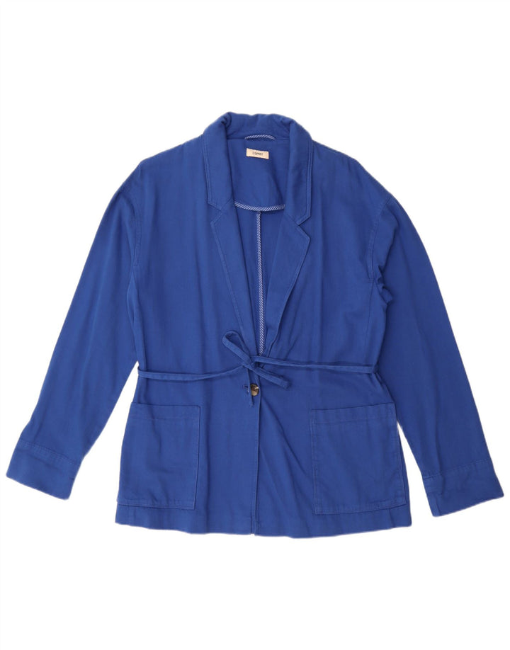 Esprit Γυναικείο Μπουφάν Μπλέιζερ Oversized UK 8 Small Blue