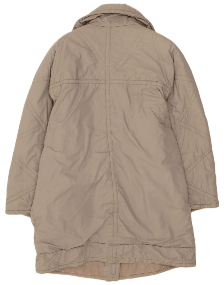 Vintage Γυναικείο Oversized Πανωφόρι EU 40 Medium Beige Polyester