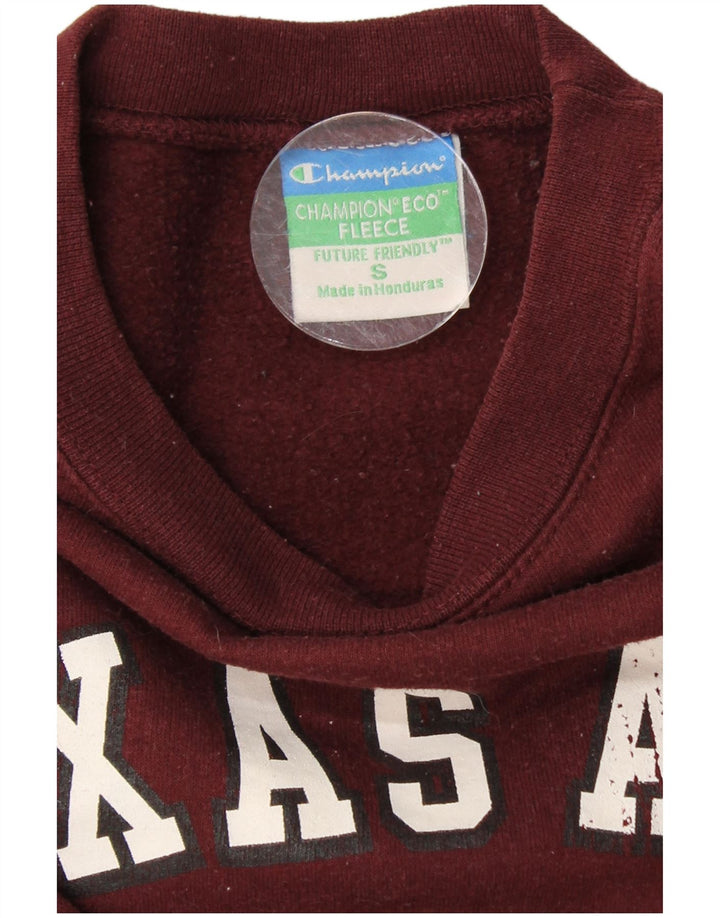 CHAMPION Γυναικεία φούτερ μεγάλου μεγέθους Jumper UK 10 Small Maroon