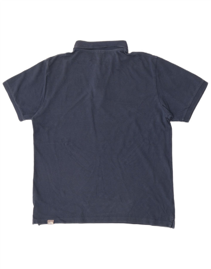Ανδρικό πουκάμισο πόλο North Face Medium Navy Blue