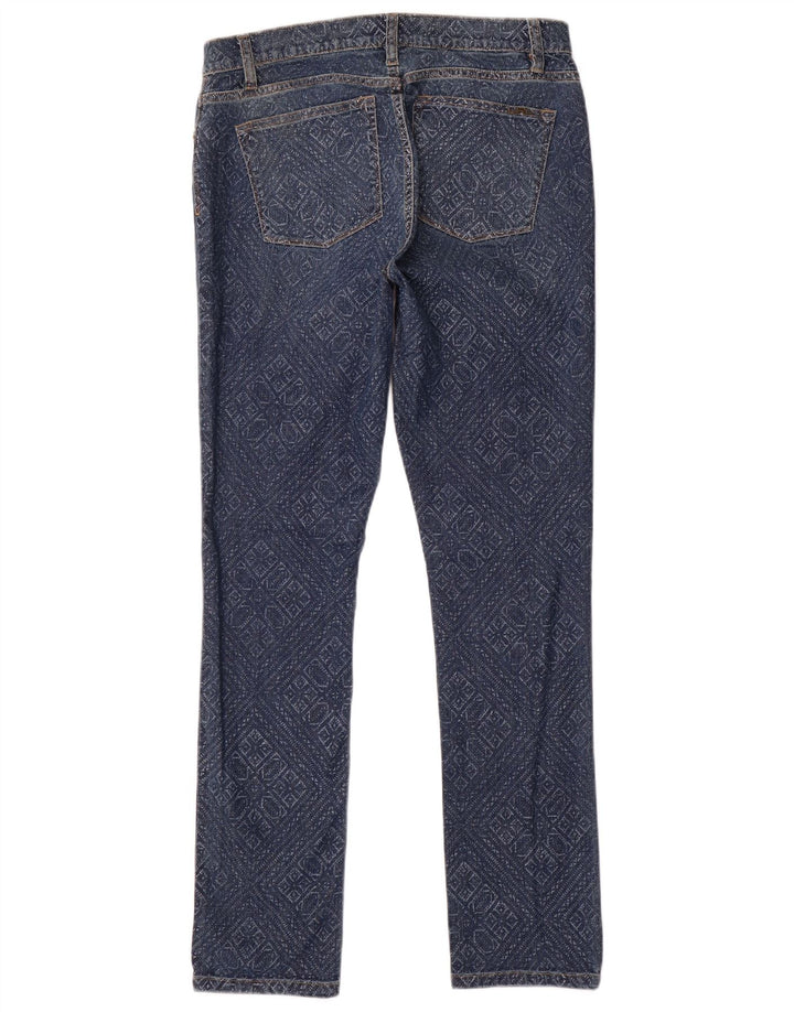 Ralph Lauren Γυναικείο λεπτό τζιν US 8 Medium W32 L31 Μπλε γεωμετρικό βαμβακερό