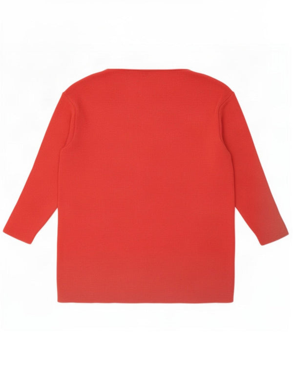 Marks & Spencer Womens St. Michael Cardigan πουλόβερ UK 14 Large Red