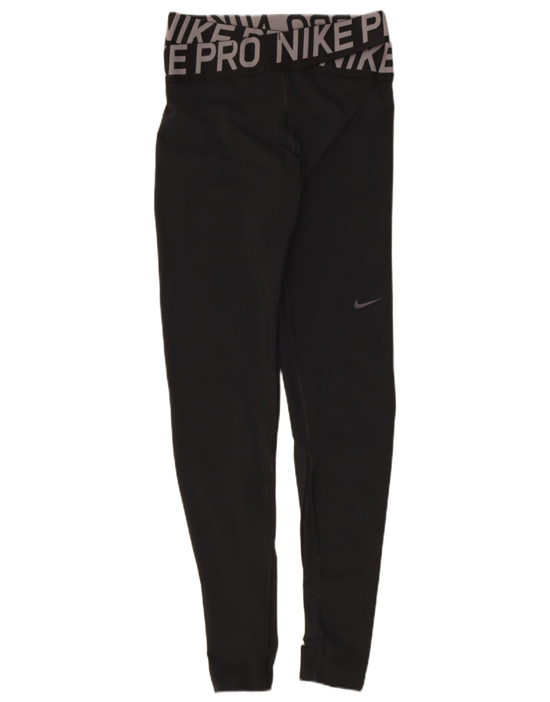 Γυναικείο κολάν Nike Dri Fit Graphic UK 8 Small Black Polyester