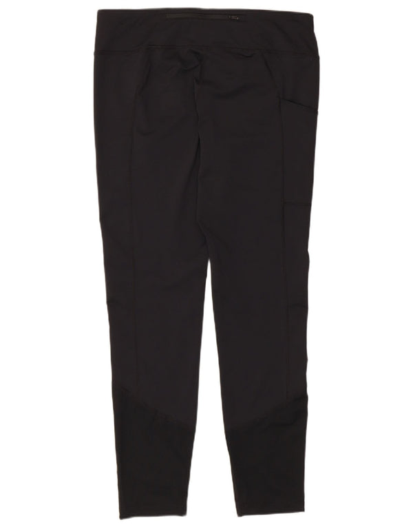 Γυναικείο κολάν NIKE Dri Fit UK 16 μεγάλο μαύρο πολυεστέρα