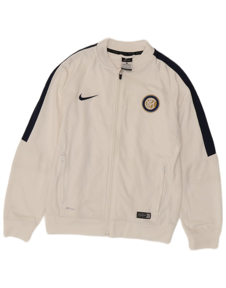 Μπουφάν Nike Boys Inter Milan Tracksuit Top Jacket 12-13 Years Large White