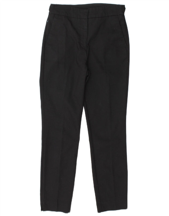 Zara Γυναικείο Slim παντελόνι Chino Small W26 L27 Black