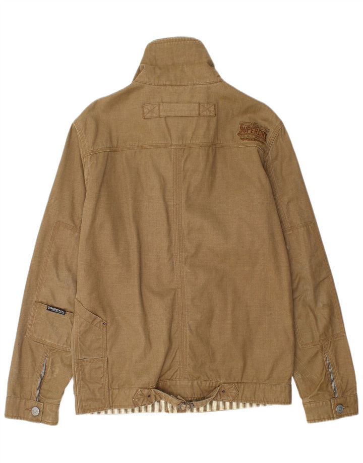 Ανδρικό SUPERDRY Utility Jacket UK 40 Large Beige Βαμβακερό