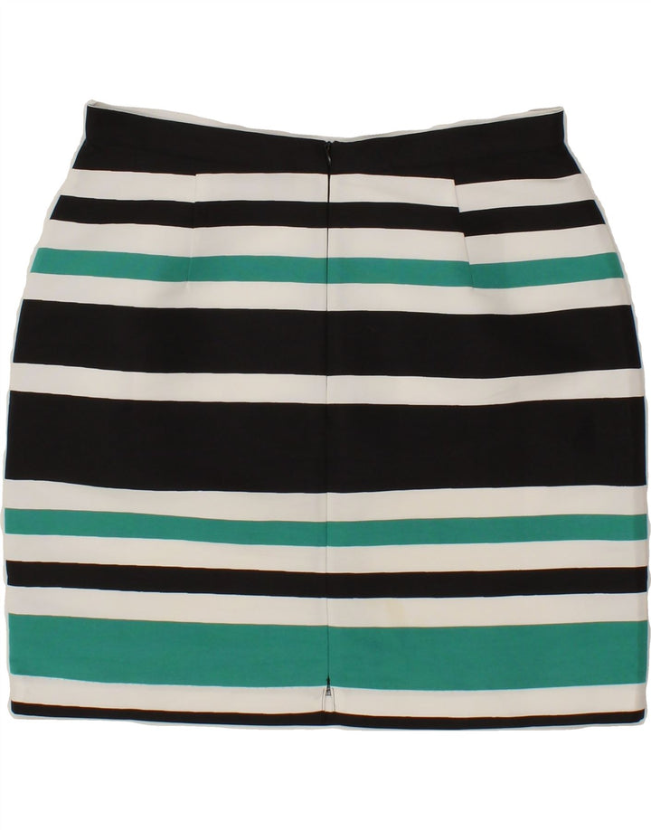 TWIN-SET Womens Mini Skirt Large W32  Multicoloured Striped Polyester Vintage Twin-Set and Second-Hand Twin-Set from Messina Hembry 