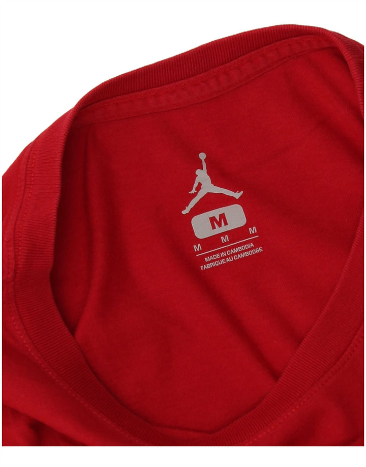 Jordan Ανδρικό T-Shirt Top Μεσαίο Κόκκινο