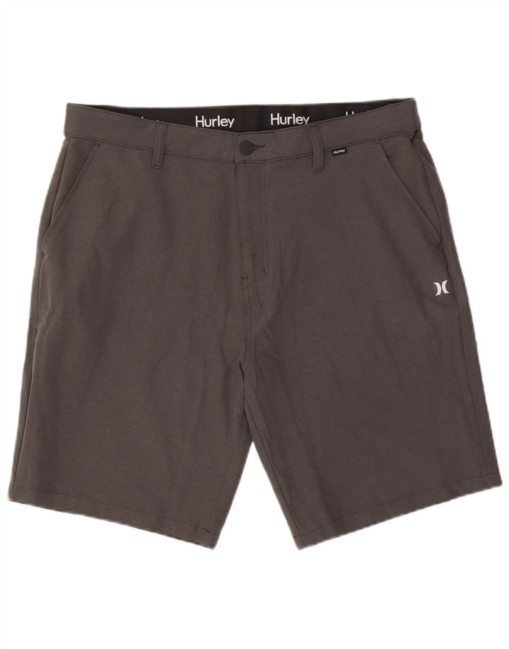 Ανδρικό σορτς Chino Hurley W36 Μεγάλο Γκρι Πολυακρυλικό