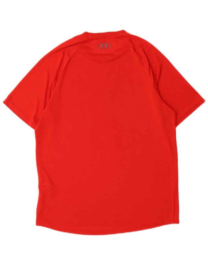 Ανδρικό T-Shirt Under Armour Top Μεσαίο κόκκινο πολυεστέρα