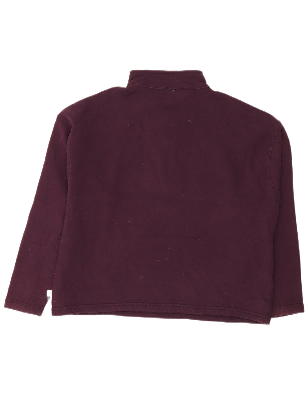 Russell Athletic Γυναικεία φούτερ με φερμουάρ Jumper UK 18 XL Maroon Cotton