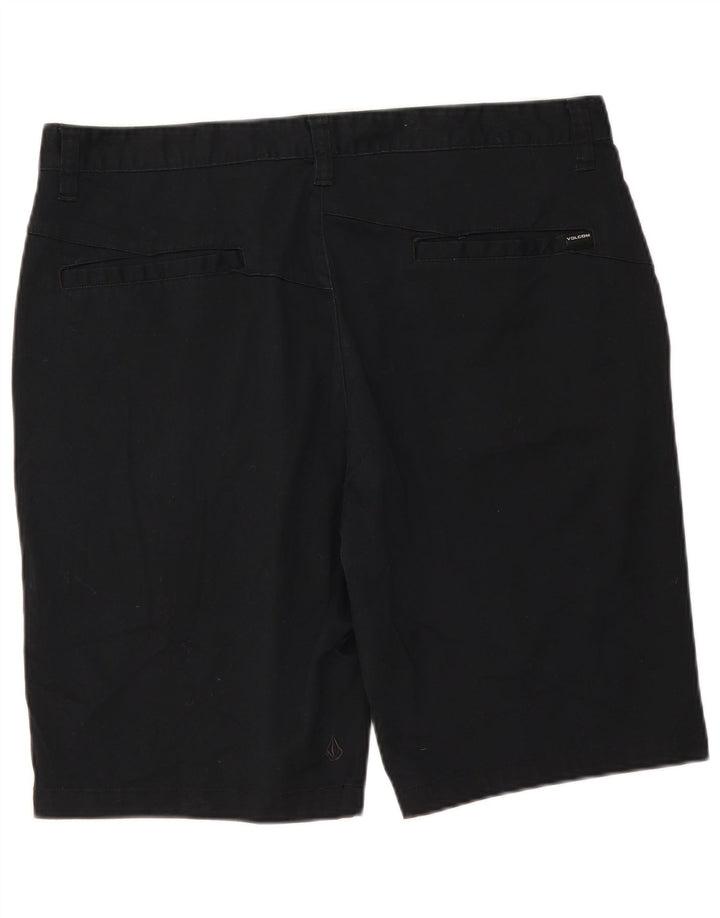 Ανδρικό σορτς Chino Volcom W38 XL μαύρο βαμβακερό