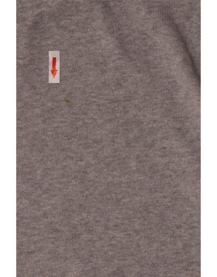 Zara Γυναικείο πουλόβερ με ρολό λαιμόκοψη UK 12 Medium Grey