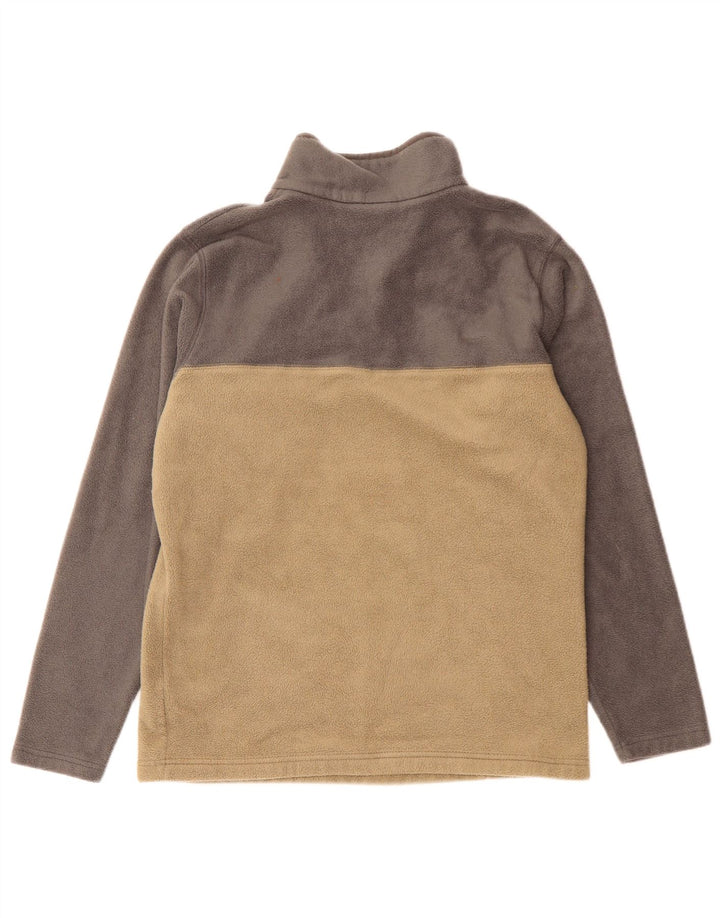 Columbia Ανδρικό λαιμό με κουμπιά φλις, μεσαίο μπεζ, πολυεστέρας