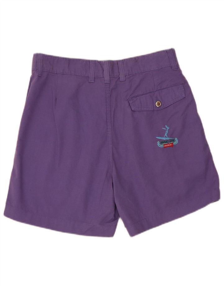 CARRERA Γυναικείο σορτς Chino με καρφίτσες W30 Βαμβακερό μεσαίο μωβ