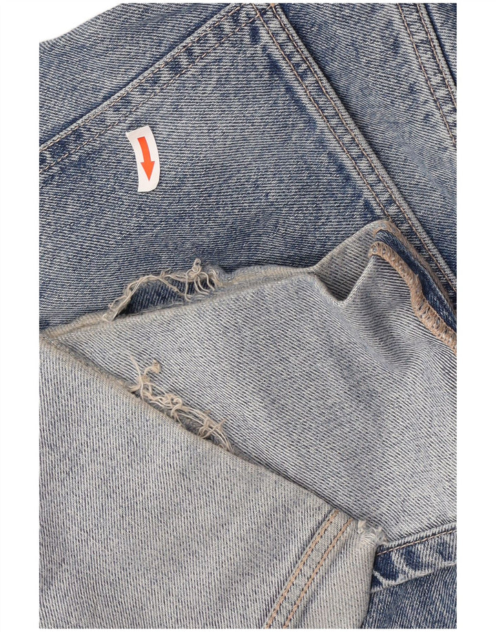 Zara γυναικείο ψηλό ίσιο τζιν EU 40 Medium W30 L27 Μπλε