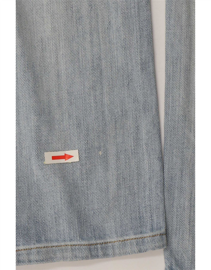 Lee Womens Slim Jeans W28 L30 Blue Cotton