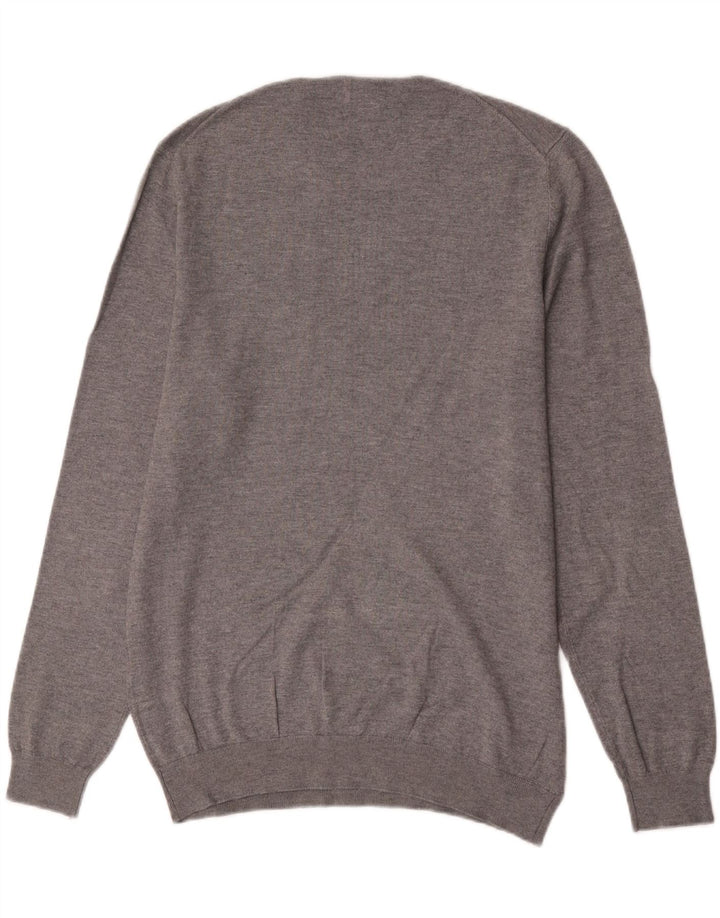 Ανδρικό πουλόβερ Zara Crew Neck Jumper Medium Grey