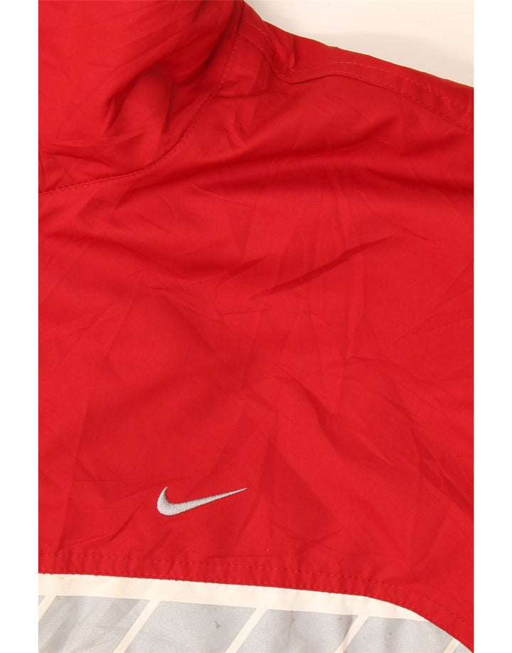 Ανδρικό μπουφάν Nike Windbreaker UK 44 2XL Κόκκινο πολυεστέρας