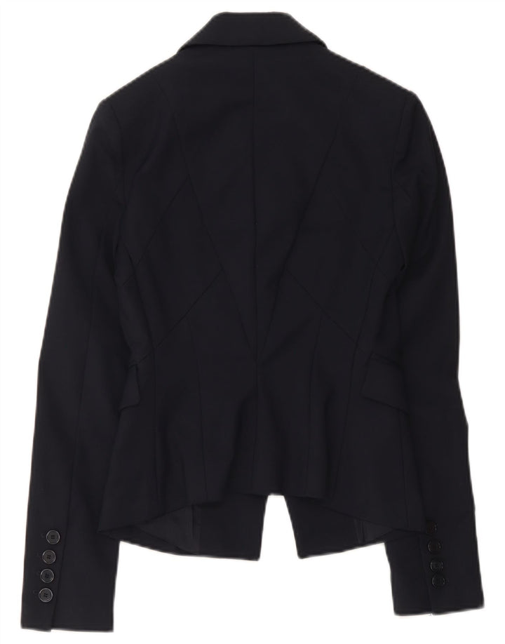 Elisabetta Franchi Γυναικείο σακάκι 2 κουμπιών σακάκι IT 42 Medium Navy Blue