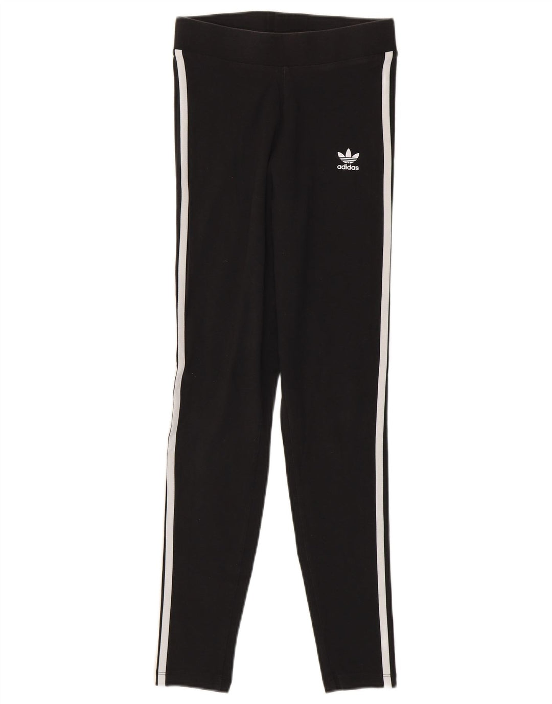 Γυναικείο κολάν Adidas UK 8 Small μαύρο βαμβακερό