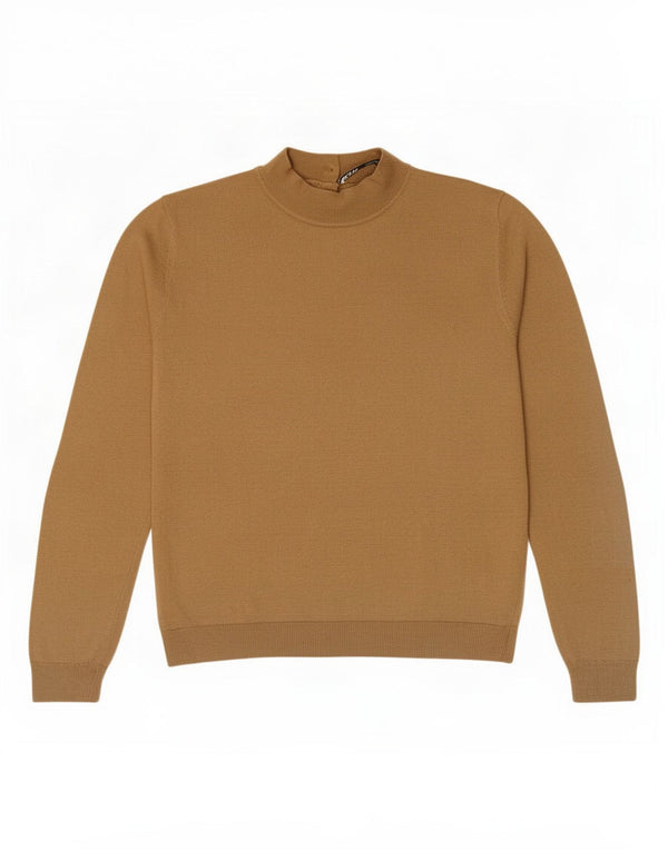 Zara Γυναικείο πουλόβερ με λαιμό χελώνα UK 10 Small Beige