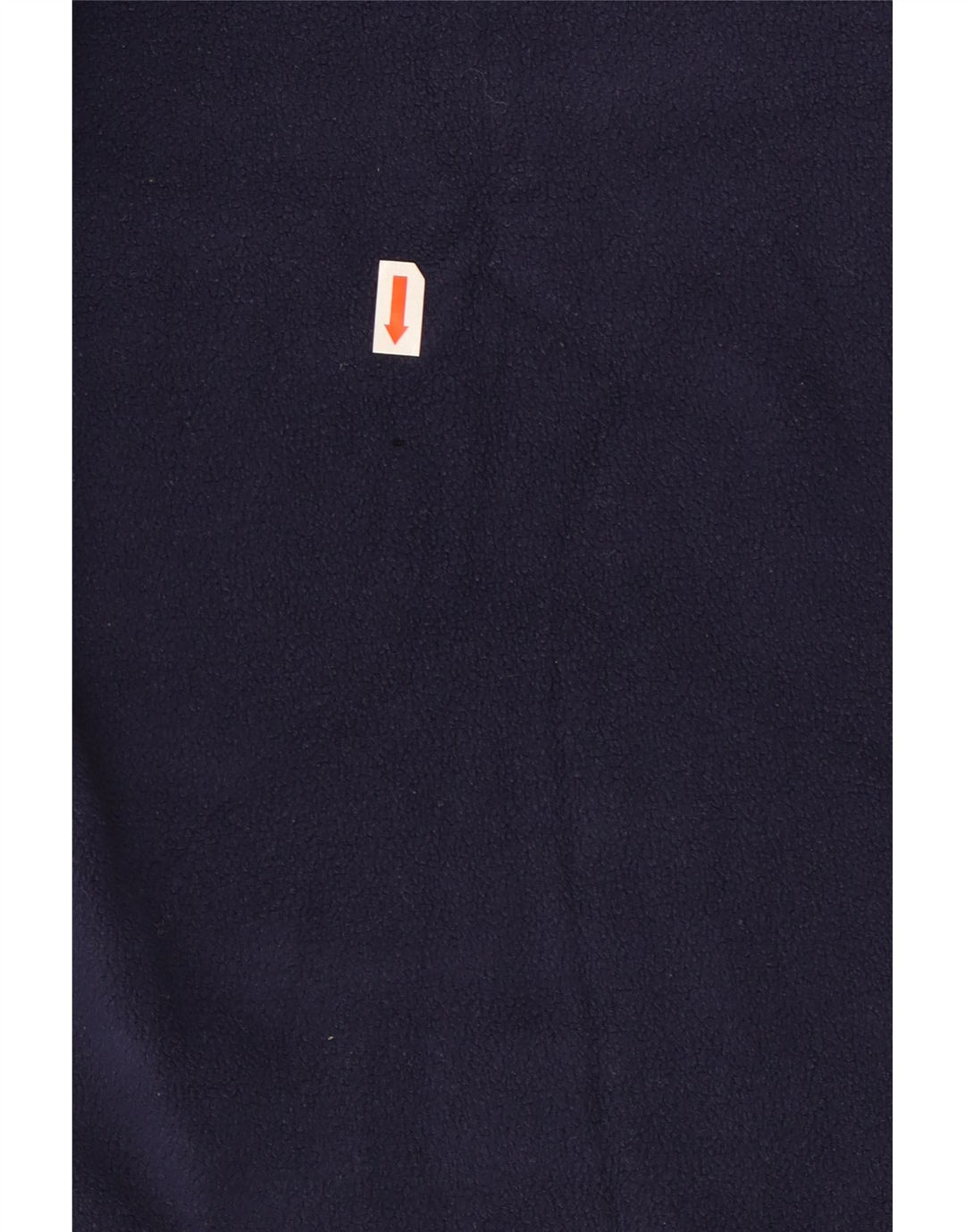 Kappa Ανδρικό φερμουάρ Fleece Jumper Μεγάλο Navy Blue Polyester