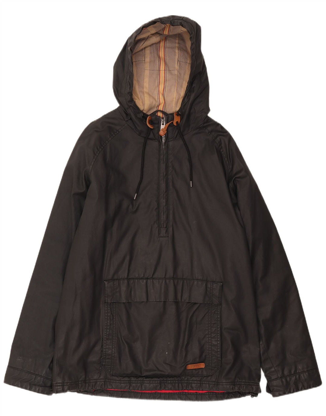 Ανδρικό μπουφάν Anorak με κουκούλα Esprit UK 42 XL Μαύρο