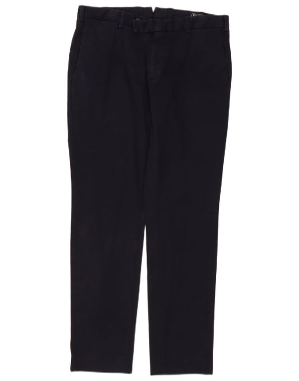 Polo Ralph Lauren Ανδρικό Slim παντελόνι Chino W32 L31 Navy Blue Cotton