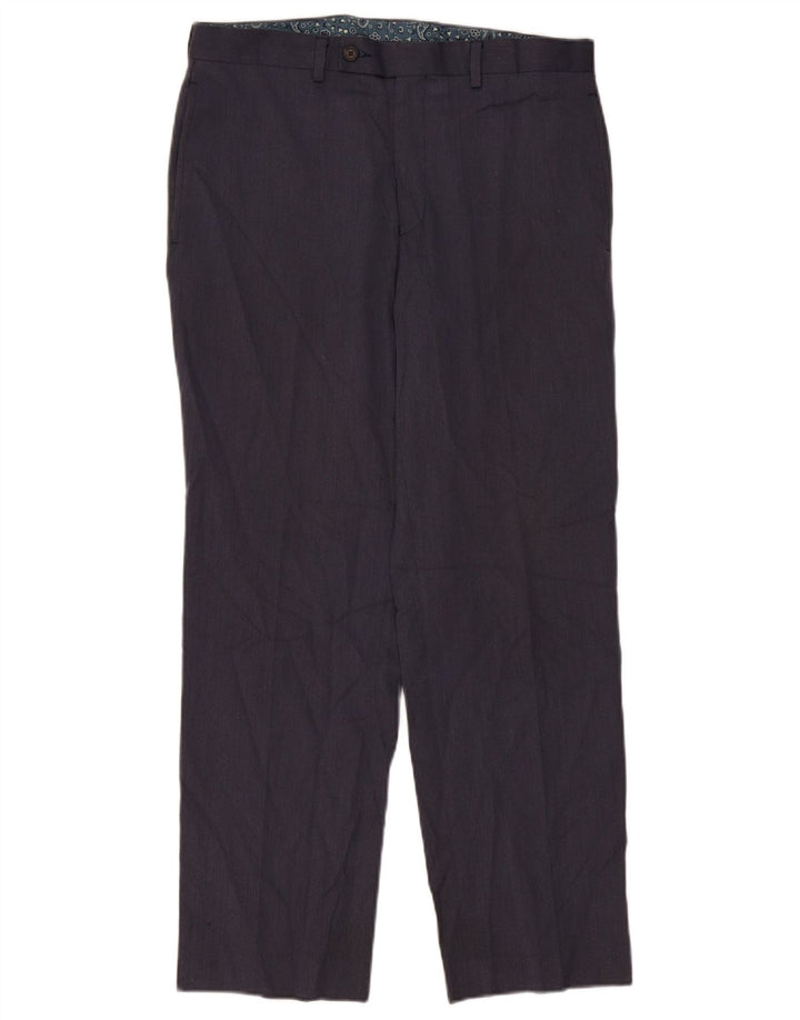 Ανδρικό ίσιο παντελόνι Ralph Lauren W33 L30 Navy Blue Polyester