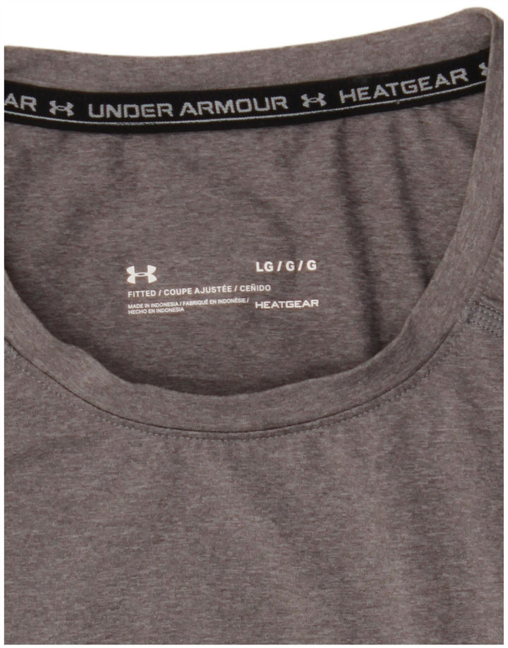 Ανδρικό μπλουζάκι Under Armour Top Large Grey Flecked