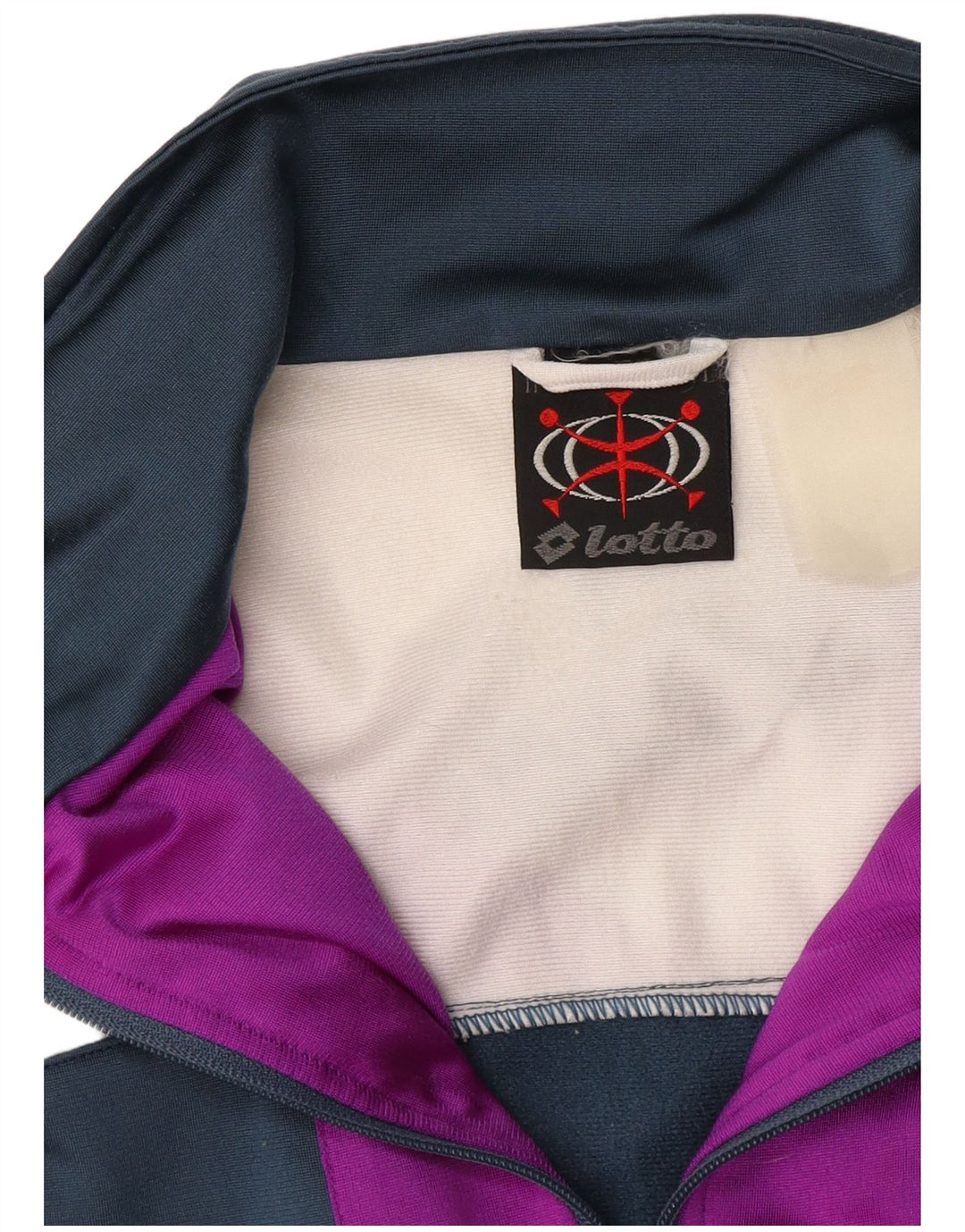 Ανδρική φόρμα Lotto Graphic Full Medium Navy Blue Colourblock