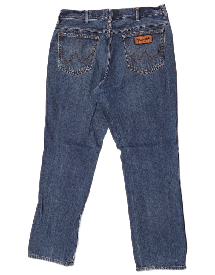 Wrangler Ανδρικό Texas Straight Jeans W38 L32 Μπλε βαμβακερό