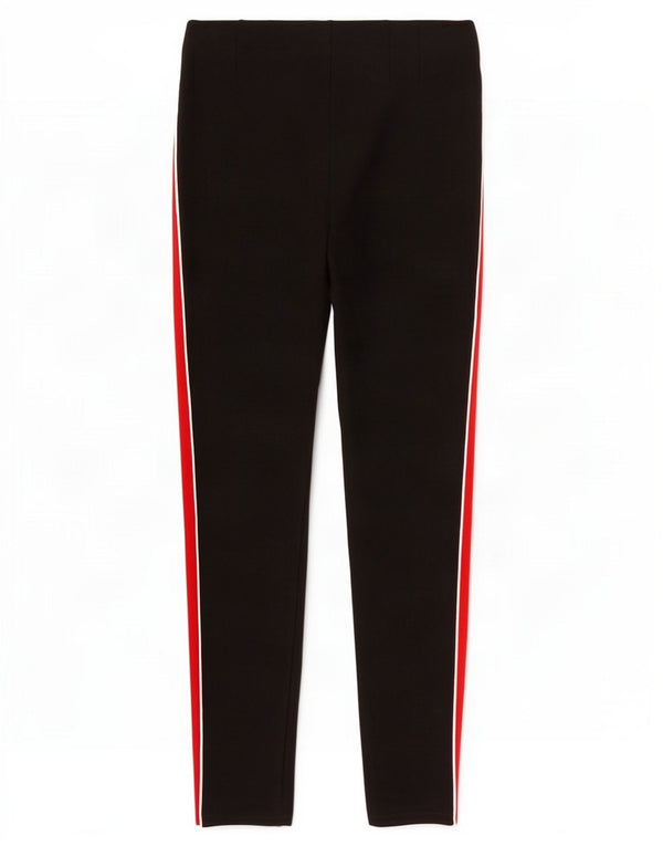Zara Γυναικεία κολάν Trafaluc UK 12 Medium Black Colorblock Viscose