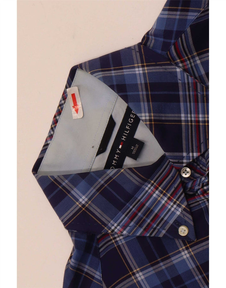 Ανδρικό πουκάμισο Tommy Hilfiger, μεσαίο μπλε, βαμβακερό