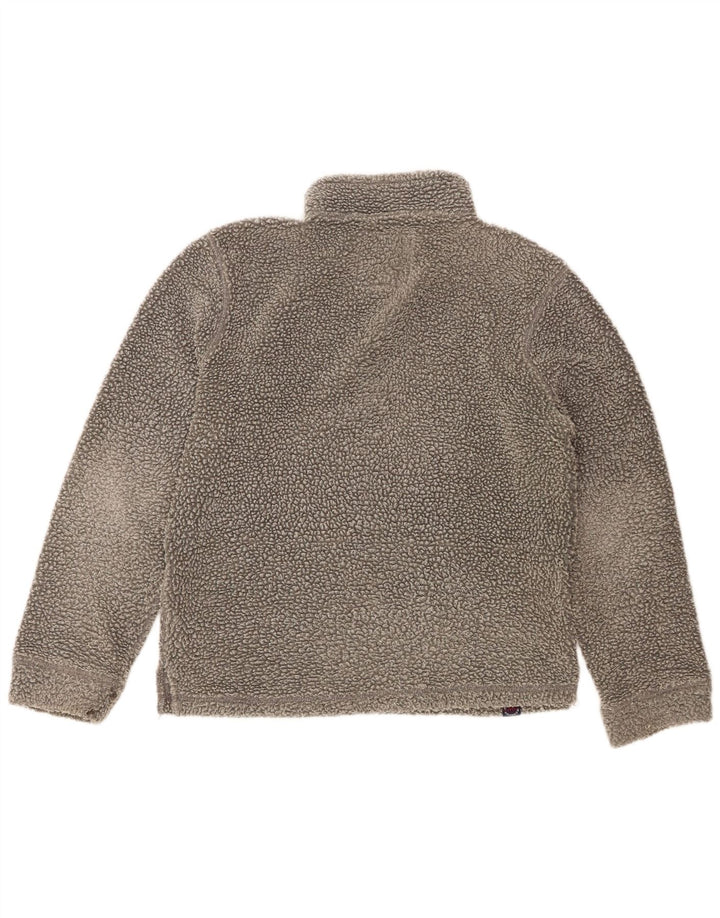 Weird Fish Mens Zip Fleece Jumper Μικρός Γκρι Πολυεστέρας