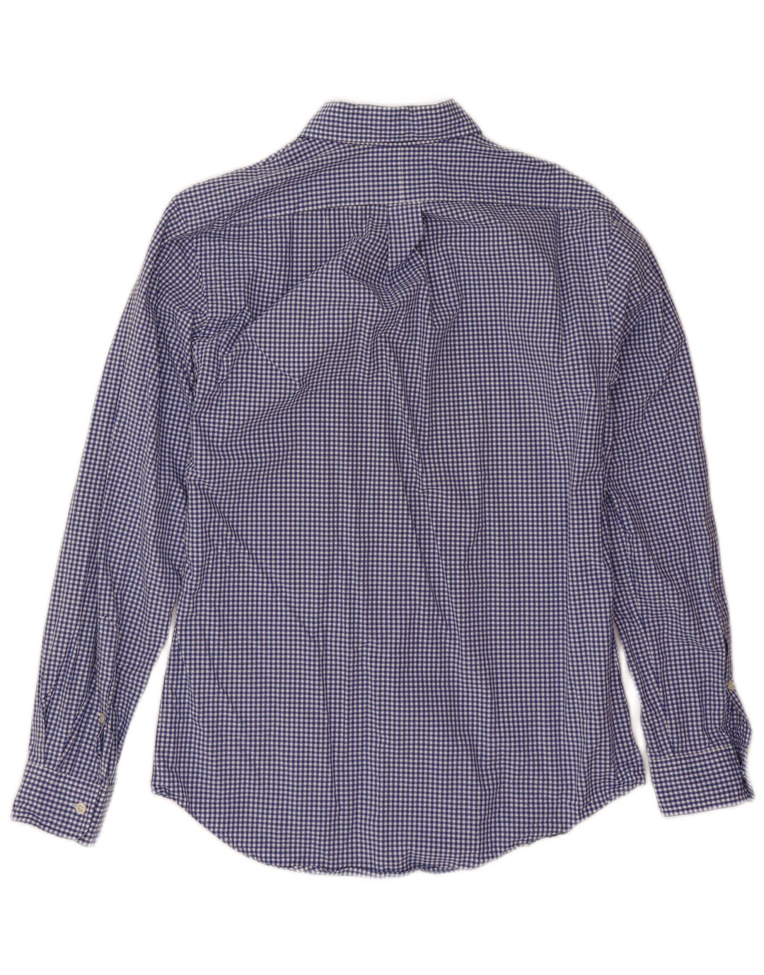 Ανδρικό πουκάμισο Ralph Lauren Slim Fit Medium Blue Gingham Cotton
