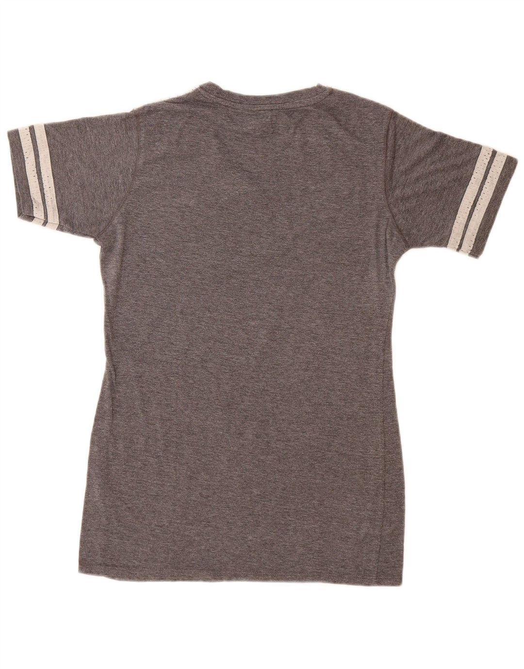 Russell Athletic Girls Graphic T-shirt Top 11-12 Years Large Grey Polyester