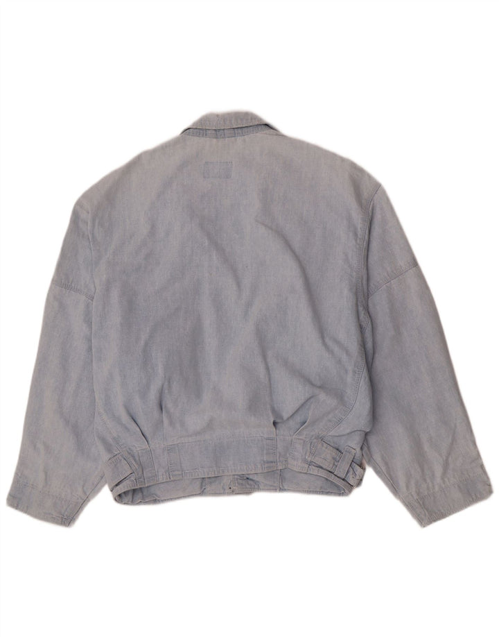 Vintage Ανδρικό Τζιν Μπουφάν UK 36 Small Blue